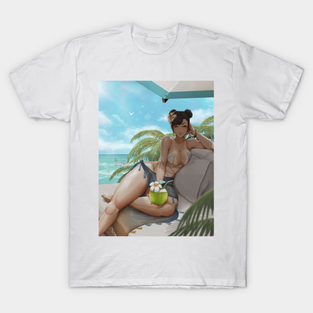 Swimwear Fighter T-Shirt by Kumanz